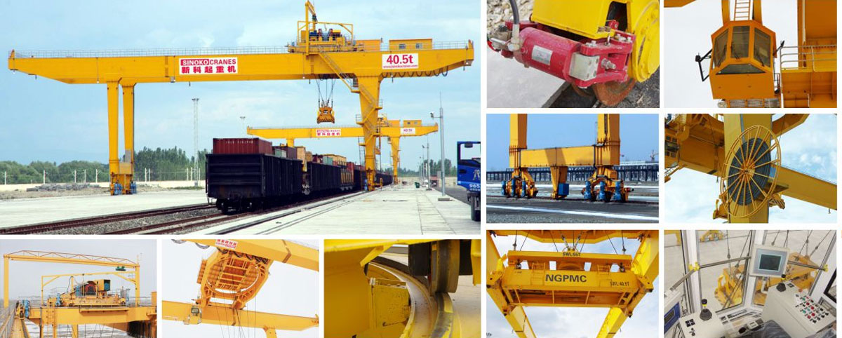 Rail Container Handling Gantry Crane Detail