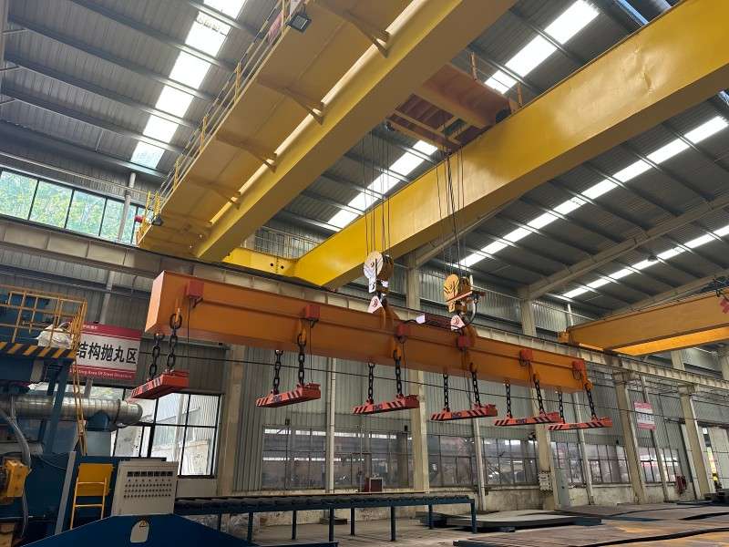 YC Upper Rotating Crab Electromagnet Overhead Crane