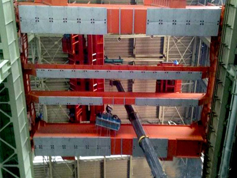 EAF or Converter Teeming cranes