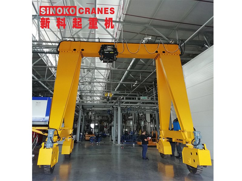 RTG Rubber Tyre Gantry Crane