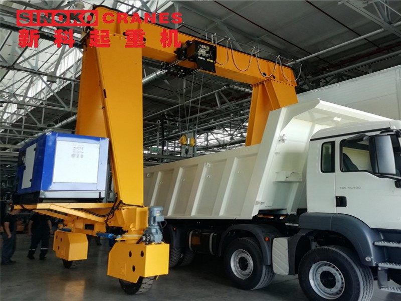 RTG Rubber Tyre Gantry Crane