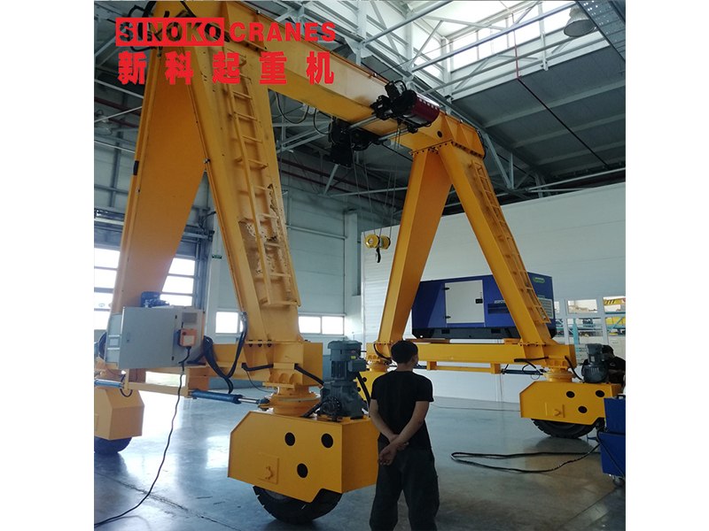 RTG Rubber Tyre Gantry Crane