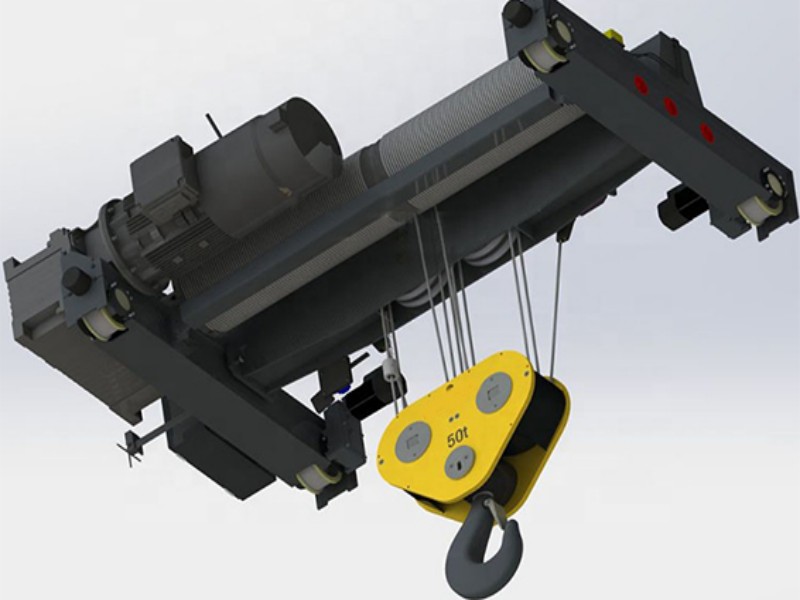 Electric Open Winch Trolley for Overhead Crane