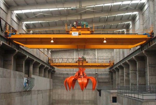 Scrap Grab Overhead Crane