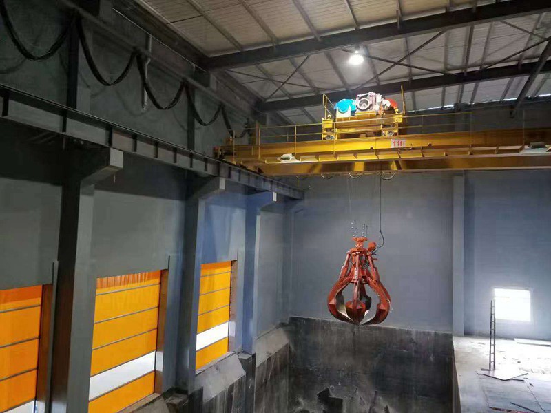 Garbage Grab Overhead Crane