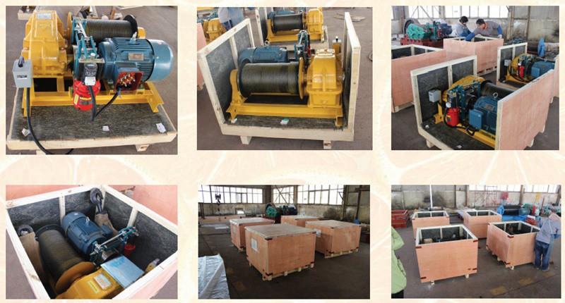 Fast Speed Electric Wre Rope Winch