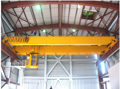 Double Girder Overhead Crane with Electric Hoist