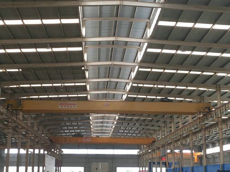 Double Girder Overhead Crane with Electric Hoist