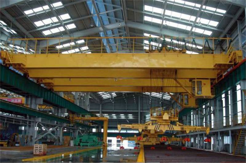 Rotating Magnet Spreader Electromagnet Bridge Crane for Rebar Lifting