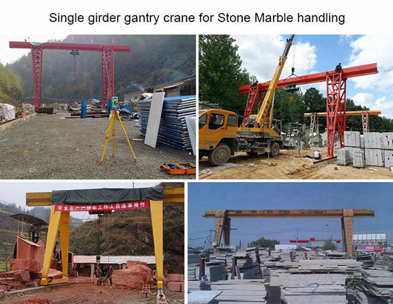 Gantry Crane with Electric Hoist