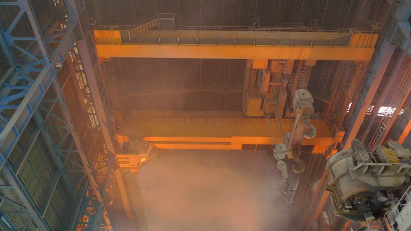 Steel Factory EOT Crane for Ladle Charging