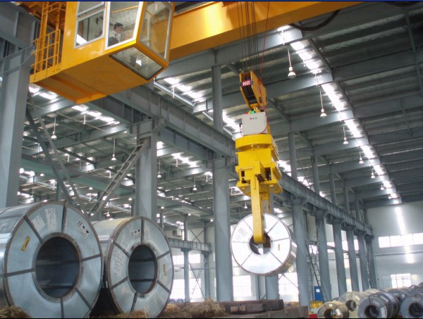 Steel Factory Bridge Crane for Coil Lifting Workshop