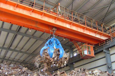 Hydraulic Grab Crane