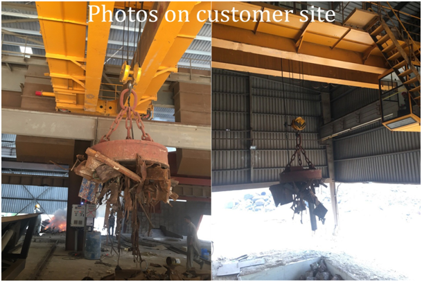 Scrap Handling Cranes