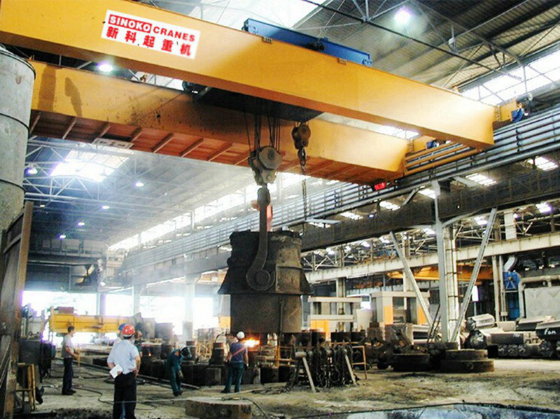 QDY Double Girder Overhead Crane Ladle Crane for Steel Making Factory