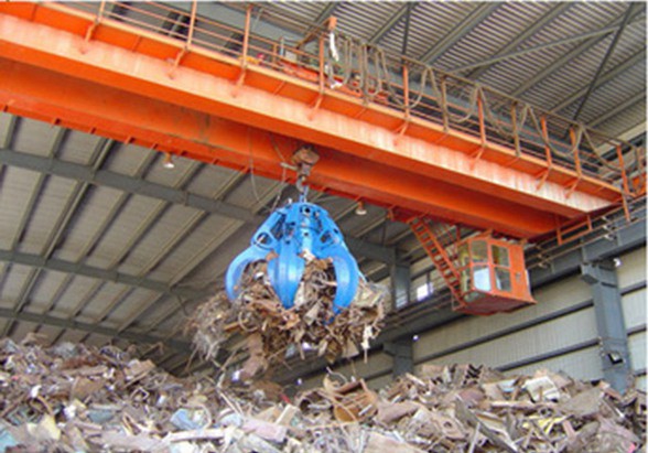 Steel Scrap Charging Crane