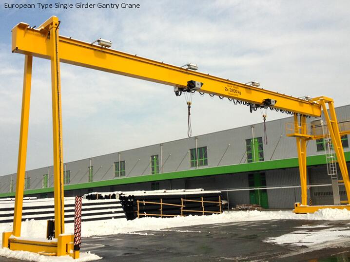 European Standard 10 ton Gantry Crane