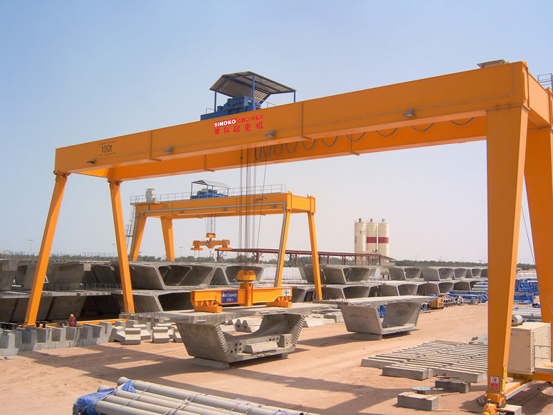 Double Beam Hook Gantry Cranes