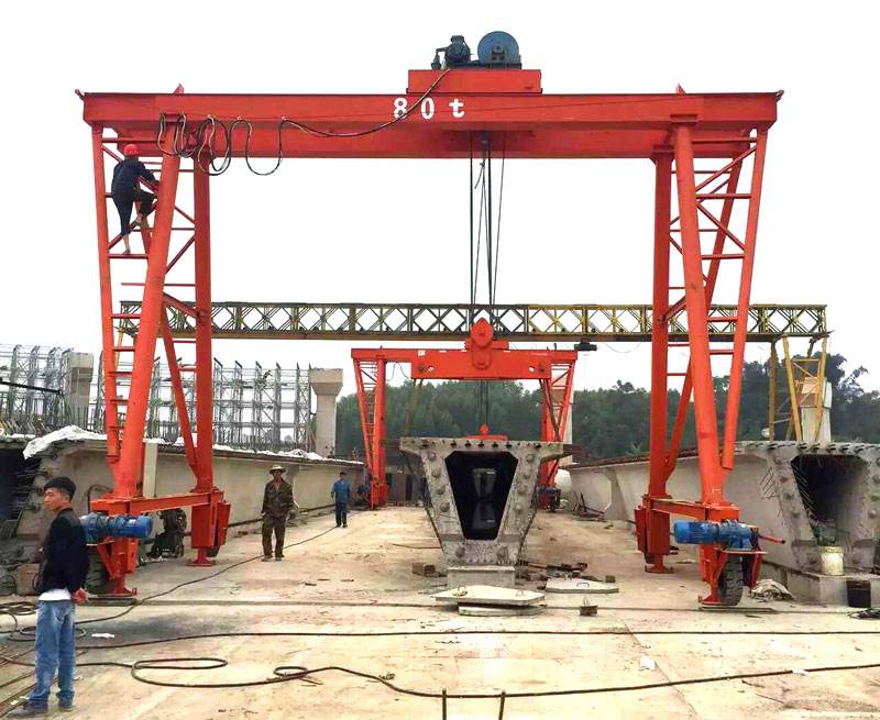 Gantry Crane for Bridge Construction