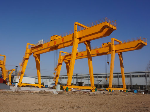 European Design Cabin Control Rail Mounted Goliath Crane