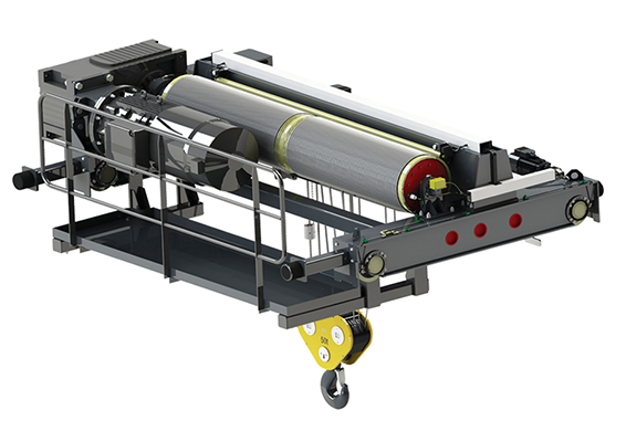 Electric Open Winch Trolley for Overhead Crane