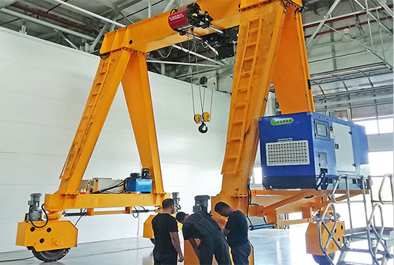 Single Beam Rubber-Tired Gantry Cranes