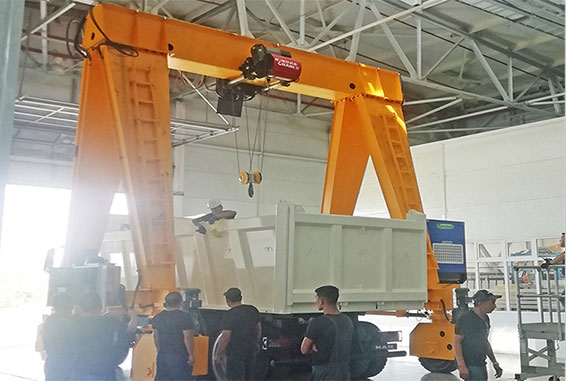 Single Beam Rubber-Tired Gantry Cranes