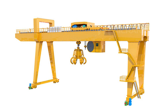 Scrap Yard Grab Gantry Cranes