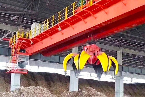 QZ Grab Bucket Overhead Crane