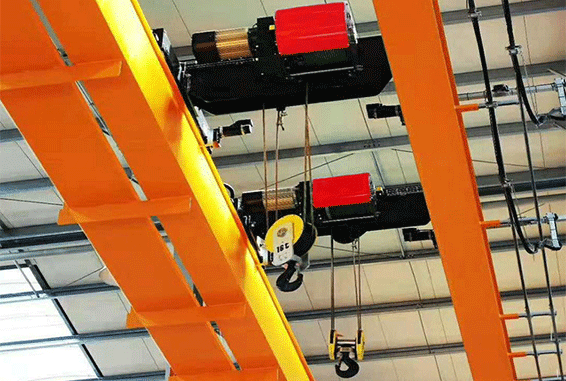 Europe Style QD Electric Trolley Double Girder Overhead Crane for Steel Plant