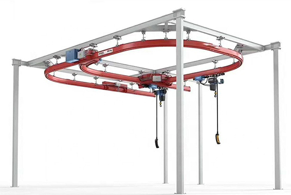 Flexible Beam Free Standing Bridge Crane