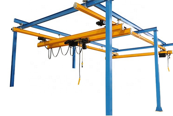 Flexible Beam Free Standing Bridge Crane