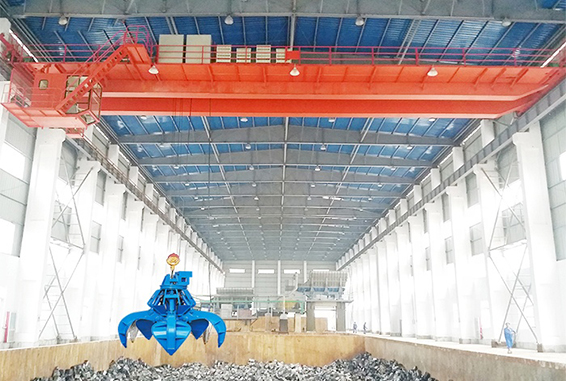 Overhead Crane For Garbage