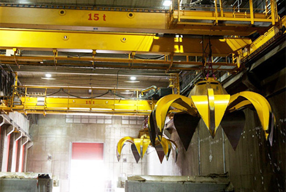 Overhead Crane For Garbage