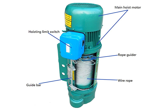CD MD Electric Wire Rope Hoist