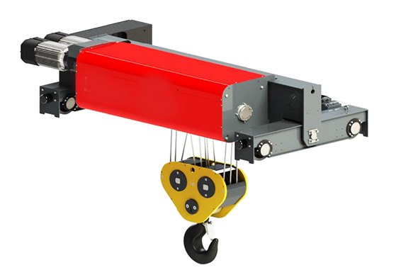 Workshop European Type Double Girder Wire Rope Electric Hoist With Remote Control