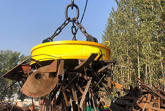 Junkyard Crane Magnet