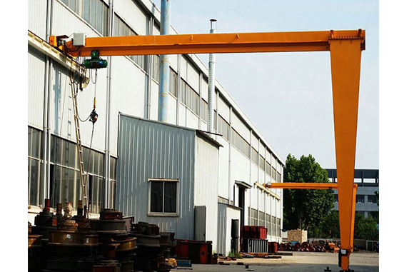 Single Girder Semi Gantry Crane