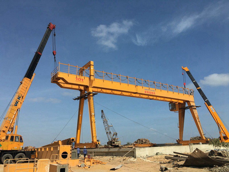Gantry Crane Installation in Pakistan Karachi