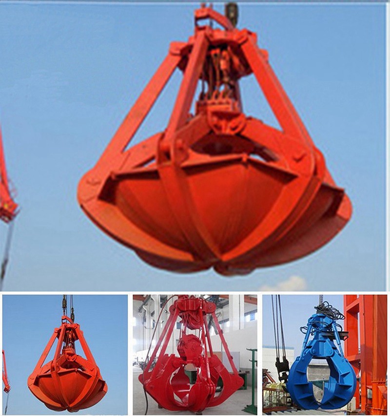 Grab Gantry Crane MULTI PEEL HYDRAULIC GRAB GANTRY CRANE Sinokocrane