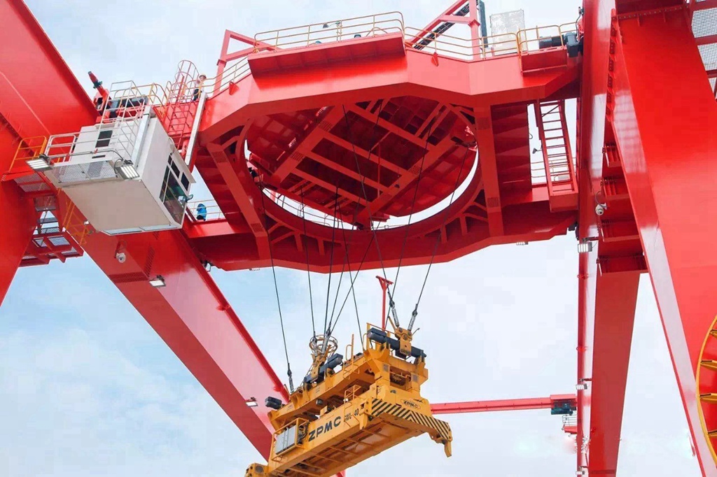 Upper Rotating Crab Electromagnet Overhead Crane