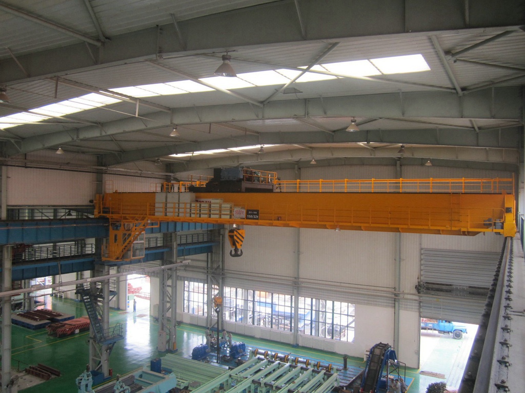 open winch crane