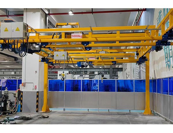Freestanding Single Girder Crane Application Practice in Cameroon Industrial Equipment Upgrade
