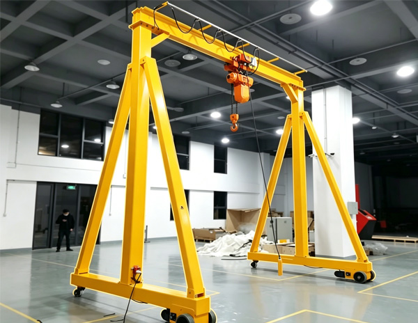 How Sinokocranes Solved Medical device production & material handling Challenges in USA with a Custom 10 Ton Small Gantry Crane