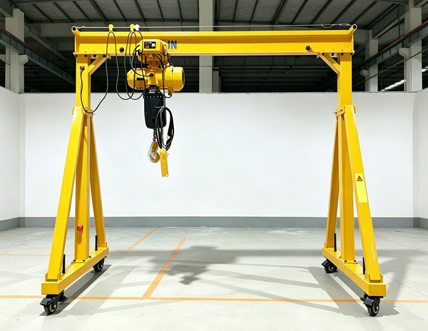 Sinokocranes Mobile Gantry Crane Solves 5-Ton Steel Coil Handling in Chile