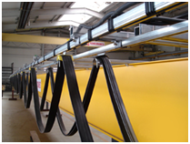 Hoist cable dragging system for 5 ton Overhead Crane