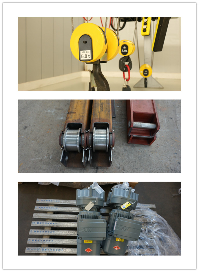 4 ton overhead cranes parts