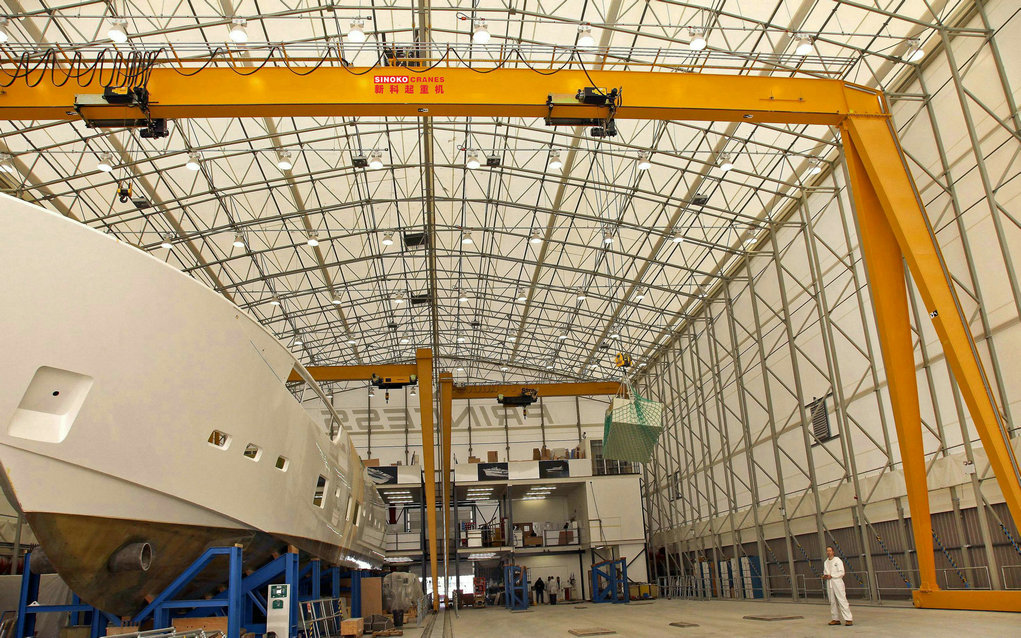 Workshop Remote Control Single Beam Gantry Crane