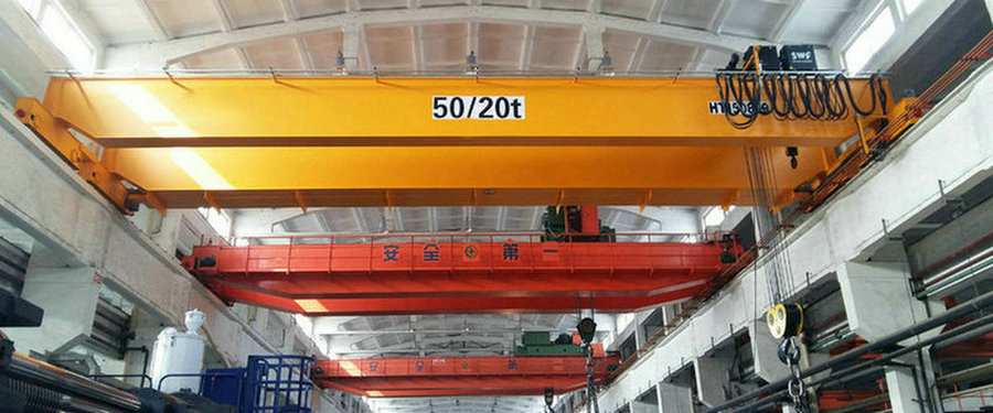 warehouse double girder overhead crane