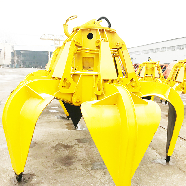 Steel Mill Scrap Clamshell Grab Bucket Sinoko